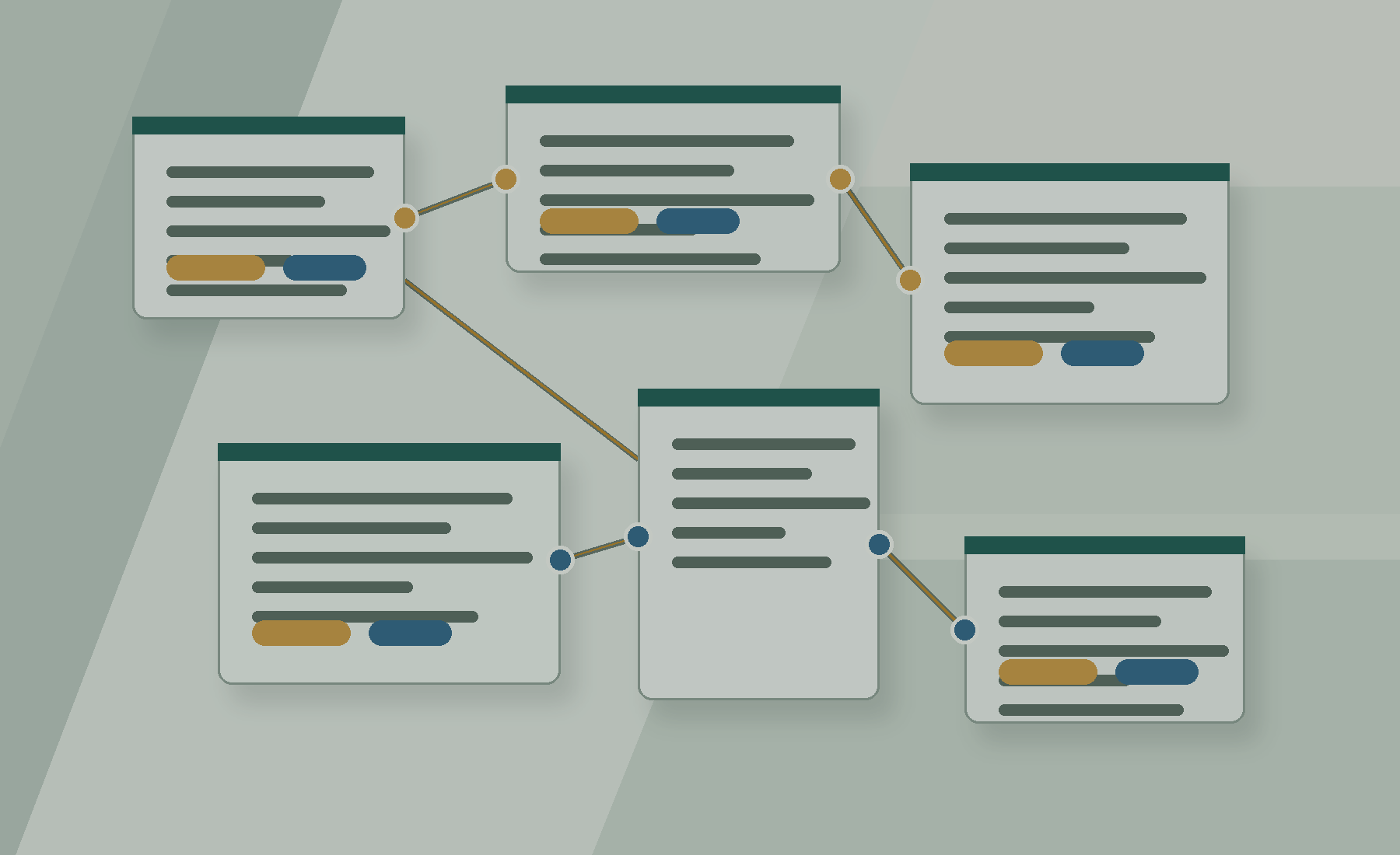 Illustration of a research workflow with files and outputs.